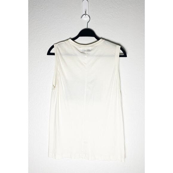 Wildfox Womens Vintage Muscle Shirt Shoot For The Bars Soft Cotton Boxy Yoga Gym - Picture 3 of 7